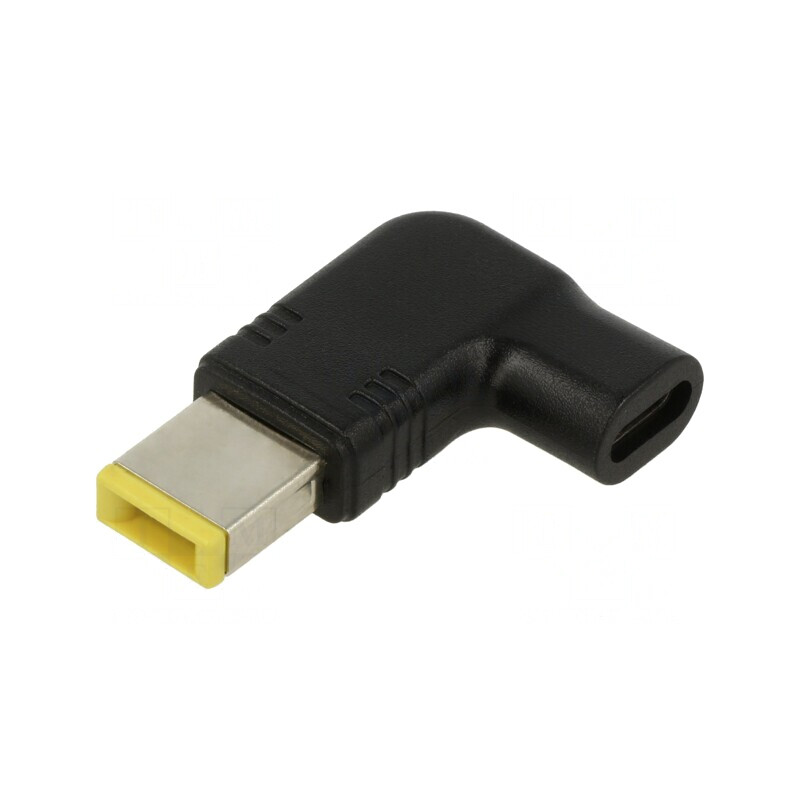 Adaptor USB-C Slim, Negru, 100W 5A, În Unghi | Electronic-mag.ro | Componente Electronice Adaptor USB-C Slim, Negru, 100W 5A, În Unghi | Electronic-mag.ro | Componente Electronice