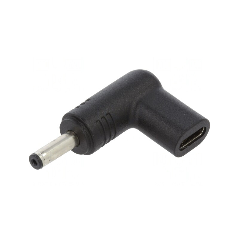 Adaptor DC 4,0/1,35 la USB-C Negru 100W 5A | Electronic-mag.ro | Componente Electronice