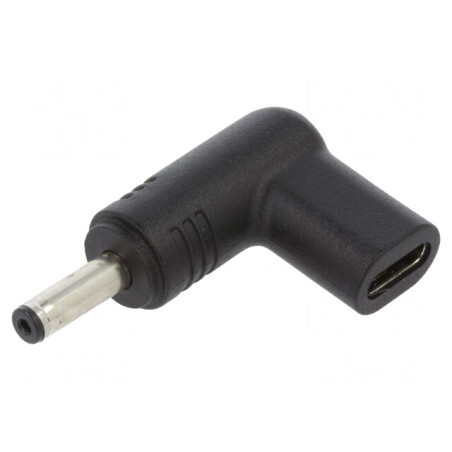 Adaptor DC 4,0/1,35 la USB-C Negru 100W 5A | Electronic-mag.ro | Componente Electronice
