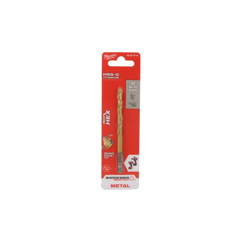 Burghiu Metal Ø 6mm Oțel Rapid HSS-G | Electronic-mag.ro | Componente Electronice