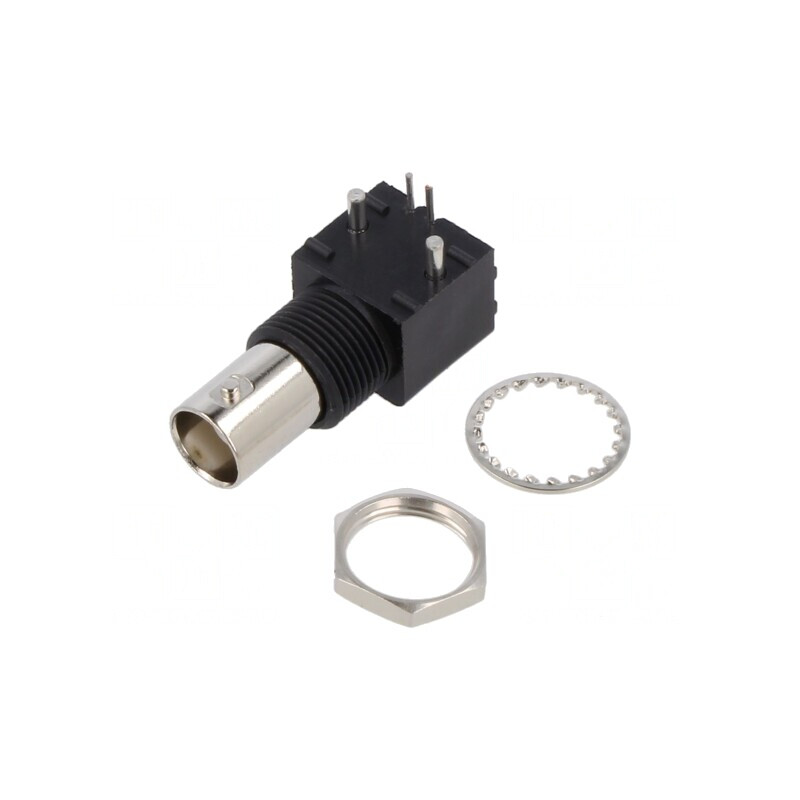 Conector BNC PCB 50 OHM | Electronic-mag.ro | Componente Electronice