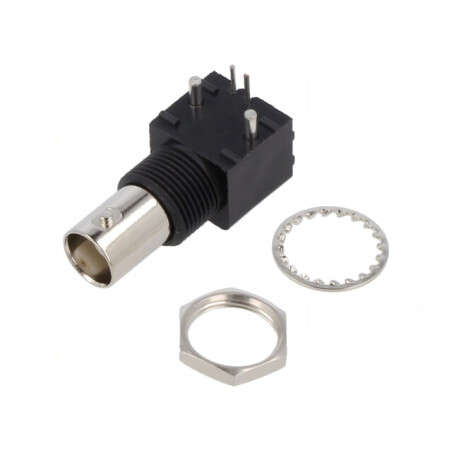 Conector BNC PCB 50 OHM | Electronic-mag.ro | Componente Electronice