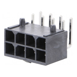 Soclu cablu-placă Mega-Fit 5,7mm 8 pini 23A | Electronic-mag.ro | Componente Electronice