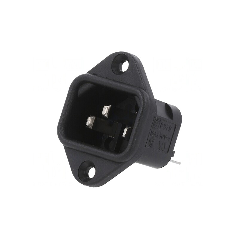 Conector Alimentare AC Soclu Tată 10A 250V IEC 60320 | Electronic-mag.ro | Componente Electronice Conector Alimentare AC Soclu Tată 10A 250V IEC 60320 | Electronic-mag.ro | Componente Electronice