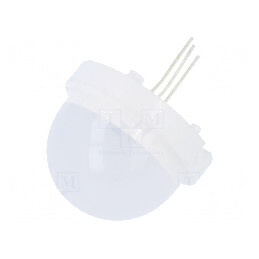 LED 20mm Roșu/Verde 120° Convex 3 Terminale | Electronic-mag.ro | Componente Electronice