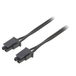 Cablu Micro-Fit 3.0 Mamă 2Pini 0.4m 4A PVC | Electronic-mag.ro | Componente Electronice