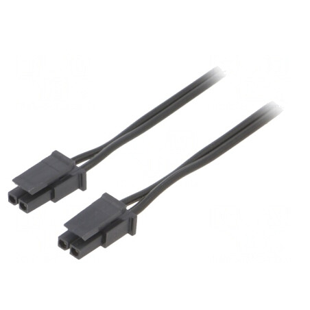 Cablu Micro-Fit 3.0 Mamă 2Pini 0.4m 4A PVC | Electronic-mag.ro | Componente Electronice