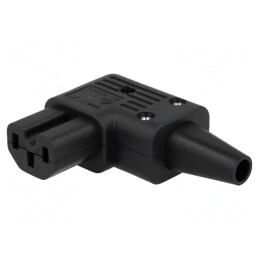 Conector Alimentare AC Mufă Mamă 10A 250VAC IEC 60320 8.5mm | Electronic-mag.ro | Componente Electronice