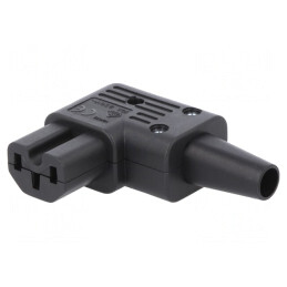 Conector Alimentare AC Mufă Mamă 10A 250V IEC 60320 10mm | Electronic-mag.ro | Componente Electronice