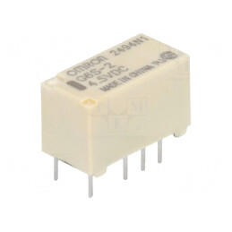 Releu electromagnetic DPDT 4,5VDC 2A | Electronic-mag.ro | Componente Electronice