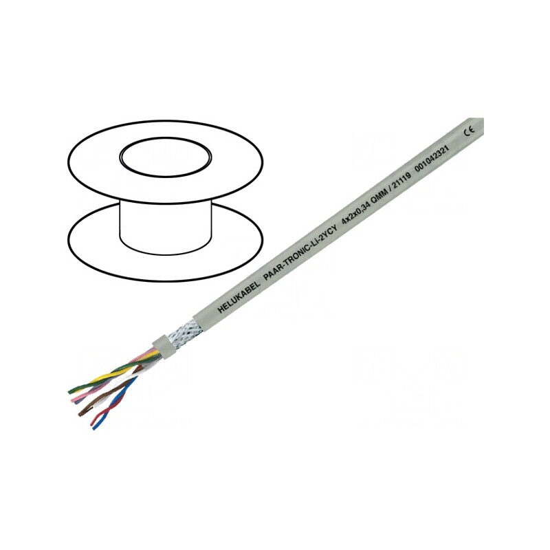 Cablu PAAR-TRONIC 3x2x0,22mm2 250V Gri | Electronic-mag.ro | Componente Electronice Cablu PAAR-TRONIC 3x2x0,22mm2 250V Gri | Electronic-mag.ro | Componente Electronice