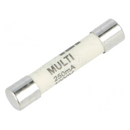 Siguranță Ultra-Rapidă 250mA 1kVAC 6.3x32mm Alamă | Electronic-mag.ro | Componente Electronice