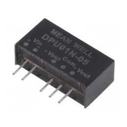 Convertor DC/DC 1W 24V la 5V și -5V | Electronic-mag.ro | Componente Electronice