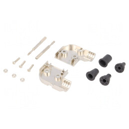 Carcasă pentru conectori D-Sub 9pin și HD 15pin | Electronic-mag.ro | Componente Electronice