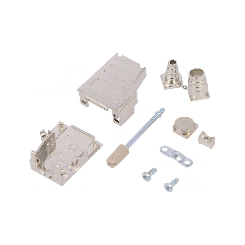 Carcasă pentru conectori D-Sub 9 pin și HD 15 pin | Electronic-mag.ro | Componente Electronice
