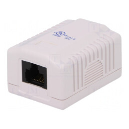 Soclu RJ45 Cat 6 Neecranat 8P8C | Electronic-mag.ro | Componente Electronice
