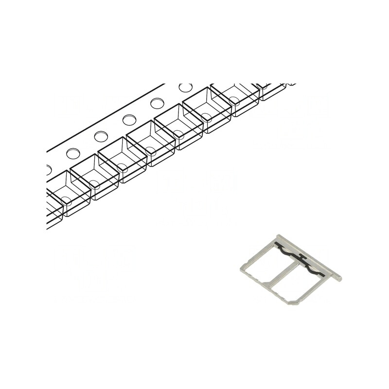 Conector pentru carduri Nano SIM 6 pini SMT | Electronic-mag.ro | Componente Electronice Conector pentru carduri Nano SIM 6 pini SMT | Electronic-mag.ro | Componente Electronice