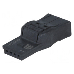 Conector cablu-placă 4 pini 1,27mm har-flexicon mufă | Electronic-mag.ro | Componente Electronice