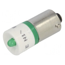 Lampă de control LED verde 24V | Electronic-mag.ro | Componente Electronice