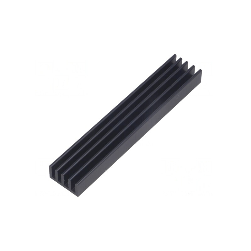Radiator extrudat cu aripioare negre 100mm 19mm 14mm | Electronic-mag.ro | Componente Electronice Radiator extrudat cu aripioare negre 100mm 19mm 14mm | Electronic-mag.ro | Componente Electronice