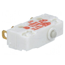 Microîntrerupător SNAP ACTION 5A/250VAC SPDT fără manetă | Electronic-mag.ro | Componente Electronice