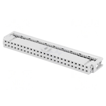 Mufă IDC Mamă 50 Pini Cablu-Bandă 1,27mm 2,54mm | Electronic-mag.ro | Componente Electronice