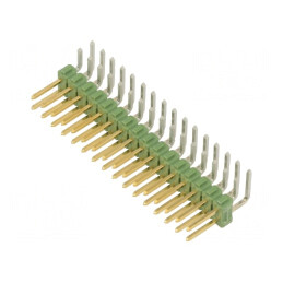 Conector Şir Pini 32-Pin 90° AMPMODU MOD II Tată | Electronic-mag.ro | Componente Electronice