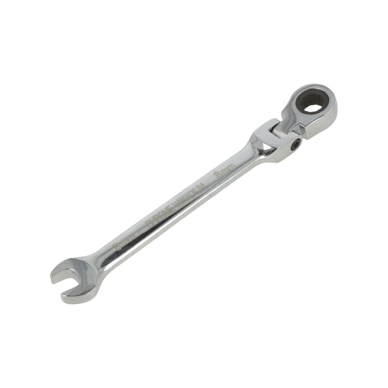 Cheie combinată cu articulație 8mm 142mm | Electronic-mag.ro | Componente Electronice