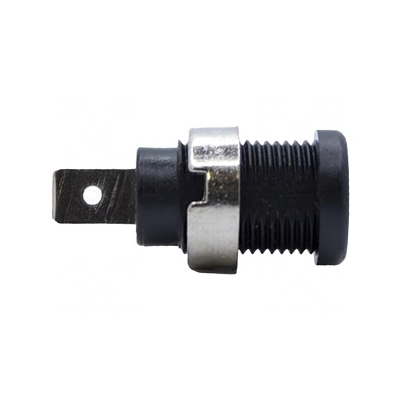 Soclu Banană 4mm 35A 1kV Negru Nichelat Panou | Electronic-mag.ro | Componente Electronice Soclu Banană 4mm 35A 1kV Negru Nichelat Panou | Electronic-mag.ro | Componente Electronice
