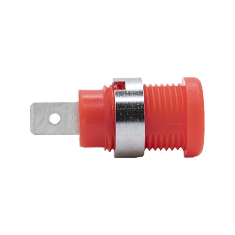 Soclu Banană 4mm 35A 1kV Roșu Nichelat | Electronic-mag.ro | Componente Electronice Soclu Banană 4mm 35A 1kV Roșu Nichelat | Electronic-mag.ro | Componente Electronice