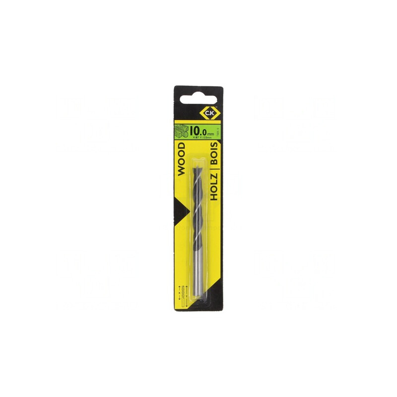 Burghiu Lemn 10mm 133mm Oțel Crom-Vanadium 1 Buc. | Electronic-mag.ro | Componente Electronice