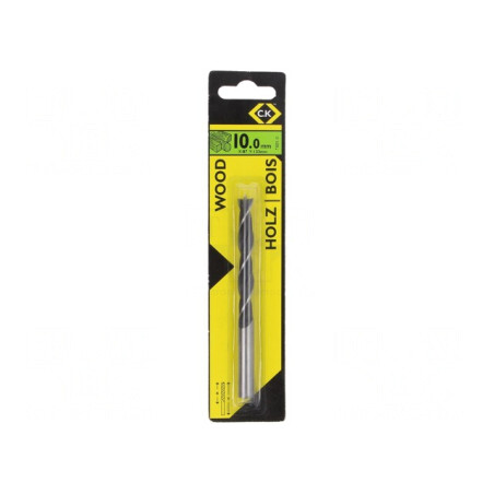 Burghiu Lemn 10mm 133mm Oțel Crom-Vanadium 1 Buc. | Electronic-mag.ro | Componente Electronice