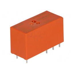 Releu electromagnetic DPDT 60VDC 8A PCB | Electronic-mag.ro | Componente Electronice