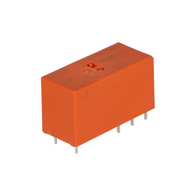 Releu electromagnetic DPDT 60VDC 8A PCB | Electronic-mag.ro | Componente Electronice
