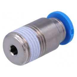 Racord Push-In Simplu 0,95-6bar NBR | Electronic-mag.ro | Componente Electronice
