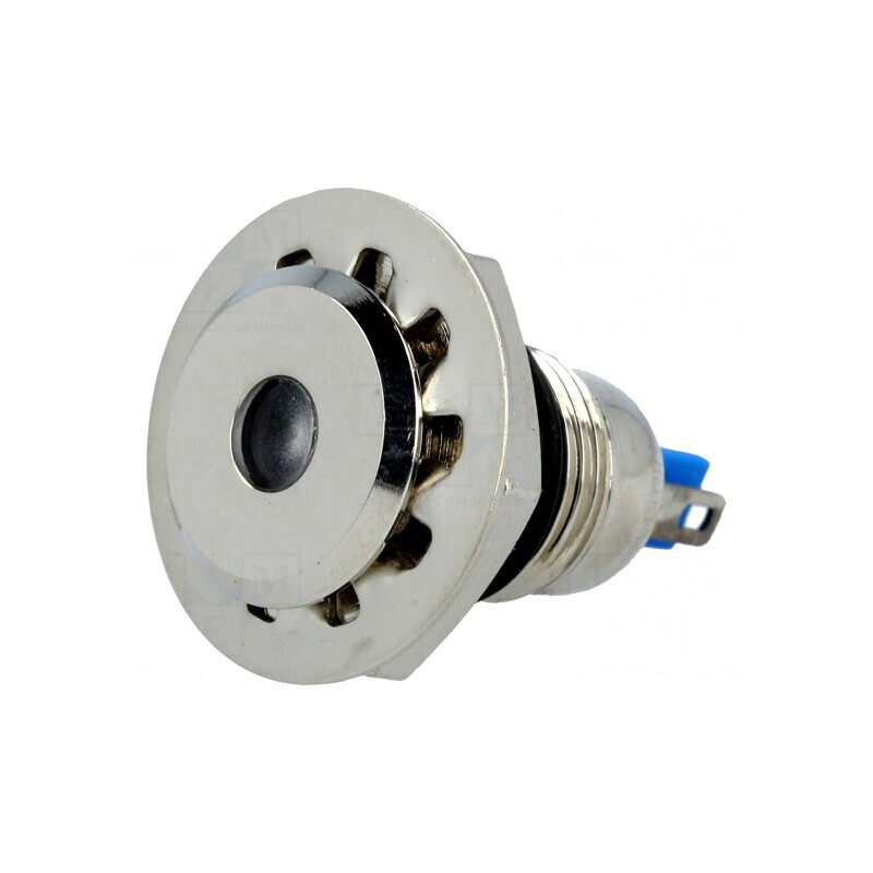 Lampa LED Albă 24VDC Ø12mm IP67 | Electronic-mag.ro | Componente Electronice
