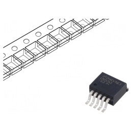 Adaptor DC/DC 4-40V la 3.3V 3A TO263-5