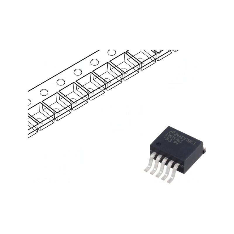 Adaptor DC/DC 4-40V la 3.3V 3A TO263-5 | Electronic-mag.ro | Componente Electronice