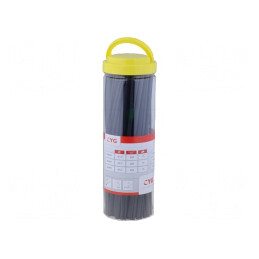 Set Mansoane Termocontractabile 200mm Negru 80 Bucăți | Electronic-mag.ro | Componente Electronice