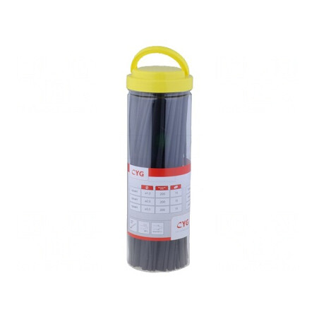Set Mansoane Termocontractabile 200mm Negru 80 Bucăți | Electronic-mag.ro | Componente Electronice