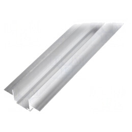 Profil Aluminiu Încastrat 1m pentru Module LED TEKNIK | Electronic-mag.ro | Componente Electronice