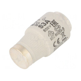 Siguranță Ceramică gG 63A 500V DIII | Electronic-mag.ro | Componente Electronice