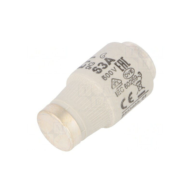 Siguranță Ceramică gG 63A 500V DIII | Electronic-mag.ro | Componente Electronice Siguranță Ceramică gG 63A 500V DIII | Electronic-mag.ro | Componente Electronice
