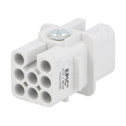 Conector HDC Mamă EPIC 8 7 PE H-A 3 10A | Electronic-mag.ro | Componente Electronice