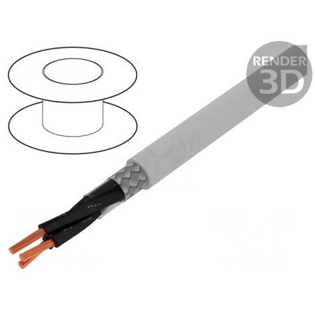 Cablu ÖLFLEX CLASSIC 115 CY 3x1,5mm2 PVC Gri 300/500V | Electronic-mag.ro | Componente Electronice