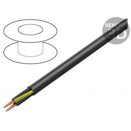 Cablu JZ-600 HMH 4G1.5mm² Neecranat 600V Negru | Electronic-mag.ro | Componente Electronice