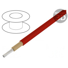 Cablu Solarflex H1Z2Z2-K 10mm2 Cu Roșu