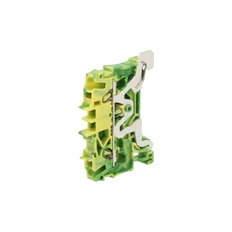 Șină de Îmbinare 1 Pista 2 Borne Galben-Verde 0,25-4mm² | Electronic-mag.ro | Componente Electronice Șină de Îmbinare 1 Pista 2 Borne Galben-Verde 0,25-4mm² | Electronic-mag.ro | Componente Electronice