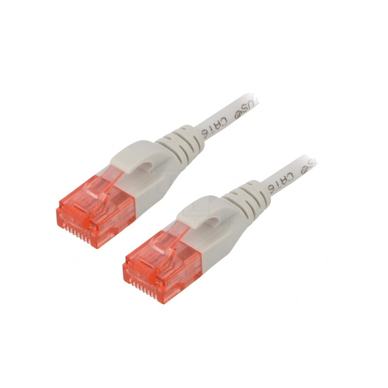 Cablu Patch UTP Cat6 Gri 2.5m | Electronic-mag.ro | Componente Electronice Cablu Patch UTP Cat6 Gri 2.5m | Electronic-mag.ro | Componente Electronice