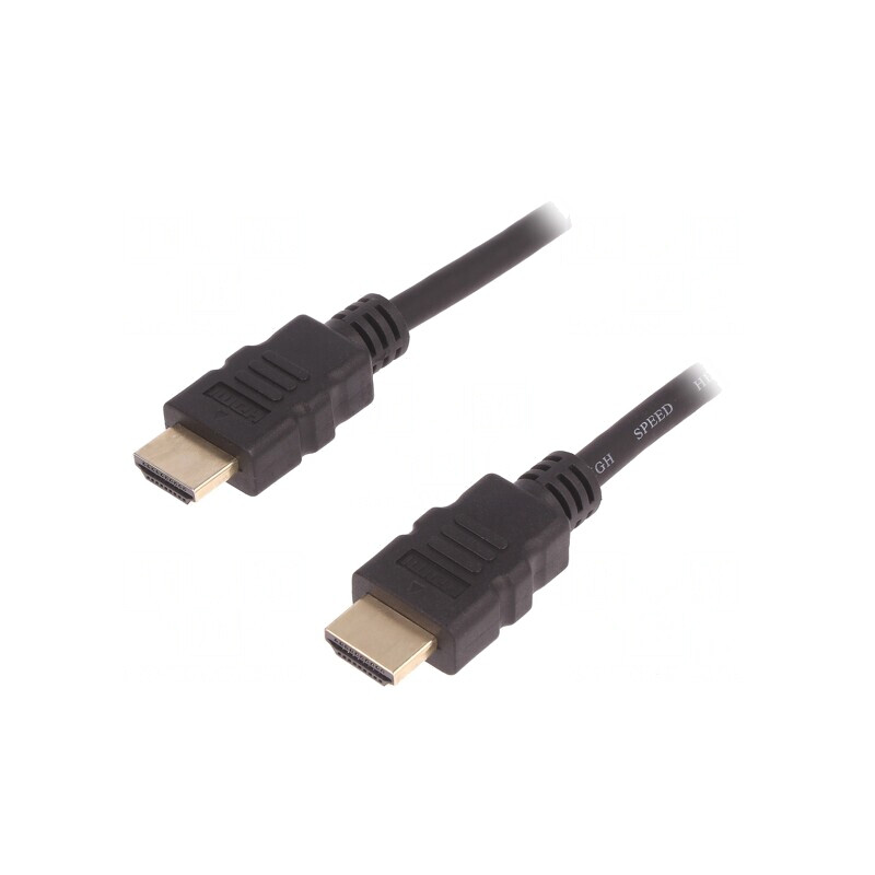 Cablu HDMI 1.4 1,5m Negru | Electronic-mag.ro | Componente Electronice